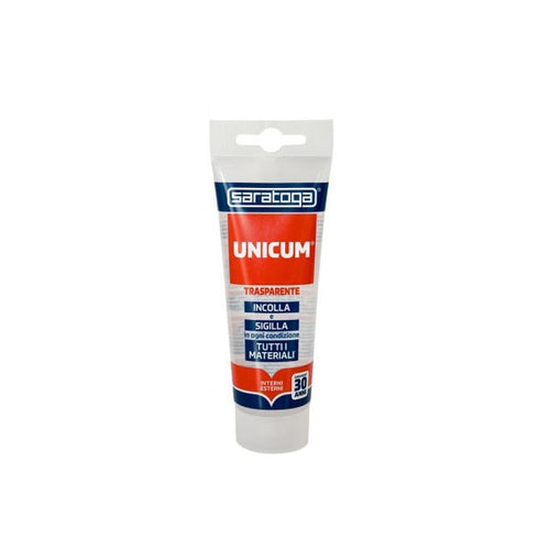 Saratoga UNICUM 130gr colla di montaggio trasparente super resistente