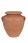 Biscottini Biscottini Orcino Vaso Conca Terracotta Lavorata Mano Made Italy 16x20