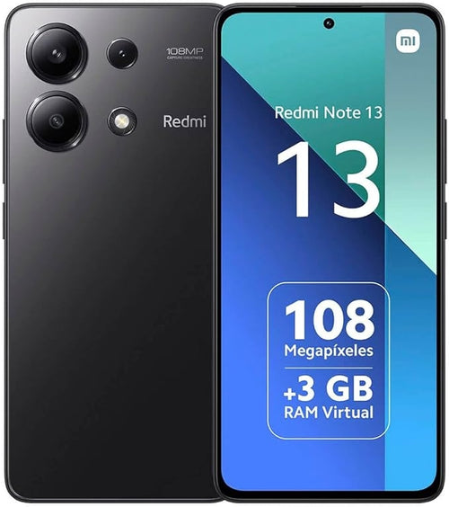 XIAOMI REDMI NOTE 13 6+128GB 6.67 NFC MIDNIGHT BLACK DS EU