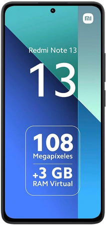 XIAOMI REDMI NOTE 13 6+128GB 6.67 NFC MIDNIGHT BLACK DS EU