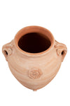 Biscottini Biscottini Orcio Vaso Conca Galestro Terracotta Fatto a Mano 46x40x56 Made Italy