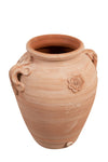 Biscottini Biscottini Orcio Vaso Conca Galestro Terracotta Fatto a Mano 46x40x56 Made Italy