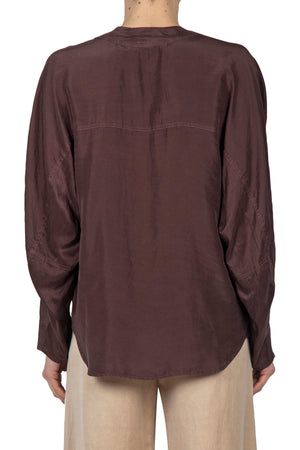 TELA Tela - Camicia - 450480 - Cioccolato da donna