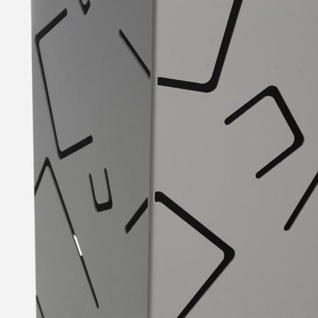 Set di 2 porta ombrelli "Drizzle" quadrato moderno per interno con decorazione