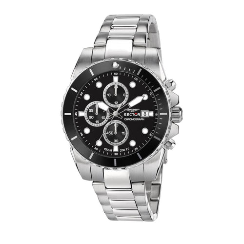 Orologio SECTOR uomo 450 cronografo acciaio / nero