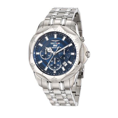 Orologio SECTOR uomo 950 cronografo acciaio / blu