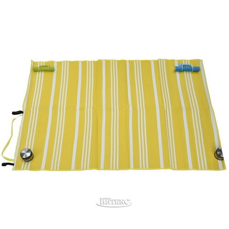 Stuoia da spiaggia e campeggio in polipropilene richiudibile 180 x 120 cm