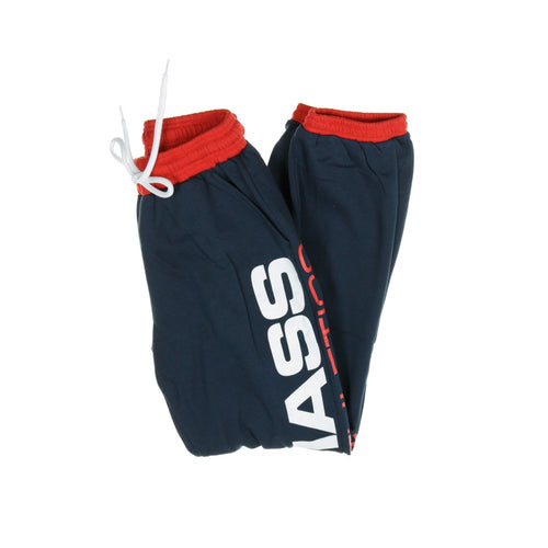 MASS DENIM Pantalone Tuta Uomo Meeting Navy da uomo