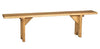 Biscottini PANCA IN LEGNO MASSELLO DI TIGLIO FINITURA NATURALE MADE IN ITALY