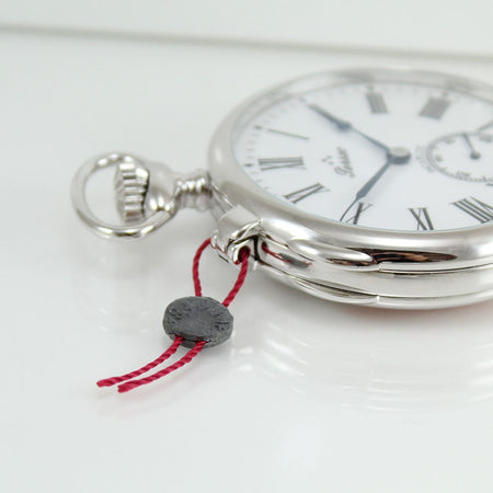 Orologio da tasca Perseo Piombo FS Centenario Ferrovie dello Stato