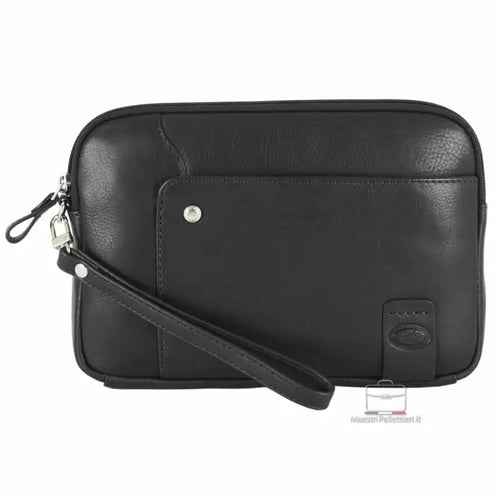 8383 Borsello Acciaio Nero 0000000128 - UNICA / Nero - Borsello