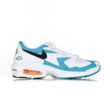 Nike Scarpa Bassa Uomo Air Max 2 Light White/black/blue Lagoon/laser Orange da uomo