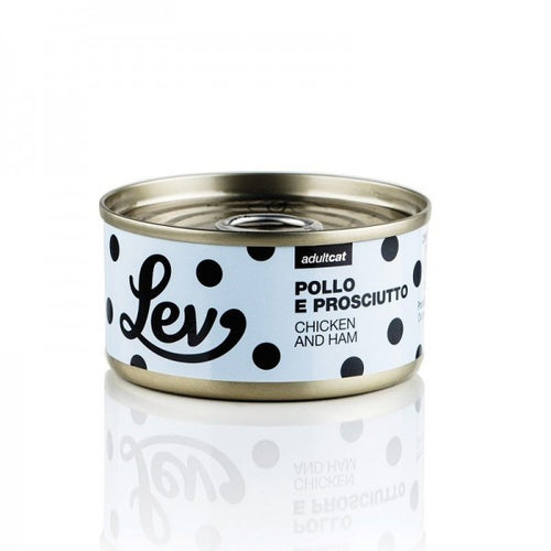 Lev Scatoletta al Pollo e Prosciutto per Gatti 70gr