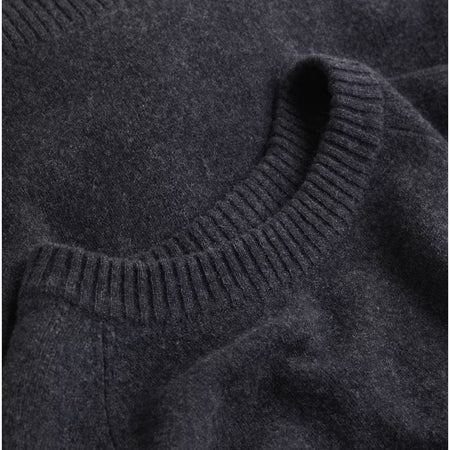 Calvin Klein maglione lana grigio scuso K10K113388BD1 Maglieria Calvin Klein