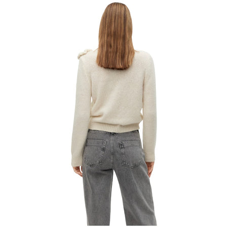 Vero Moda pullover bianco Adia 10314235 Maglieria Vero Moda