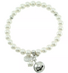Bracciale Elastico Donna in Argento 925 con Madonna Miracolosa e Chiama Angeli - I Giampini