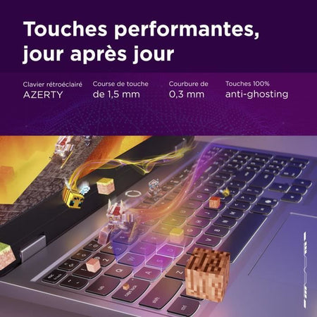 Laptop da gioco LENOVO LOQ 15IRX10  Senza Windows - 15'' FHD 144 Hz - Core i7-13650HX - RTX 5060 115 W - 16 GB di RAM - 512 GB SSD