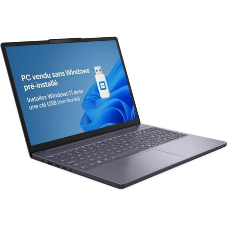 Laptop LENOVO IdeaPad Slim 3 15IRH10 Senza Windows - 15.3 WUXGA IPS - Core i7-13620H - 16 GB di RAM - 1 TB SSD - AZERTY