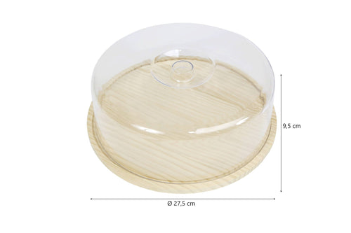 Portaformaggio in Legno/PVC