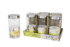 Vasetto Vetro Coperchio 1800 ml