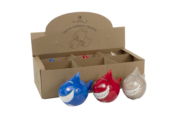 Salvadanaio di Ceramica Pesce