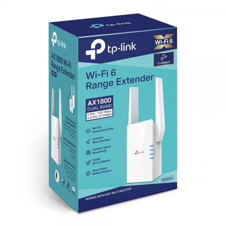TP-Link Wi-Fi-Range-Extender RE605X