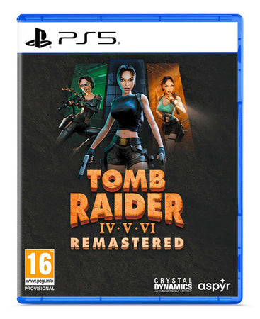 Tomb Raider IV-V-VI Remastered Starring Lara Croft PS5 UK