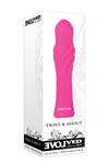 Vibratore Twist & Shout a Tulipano potente compatto 10 modalità USB soft touch