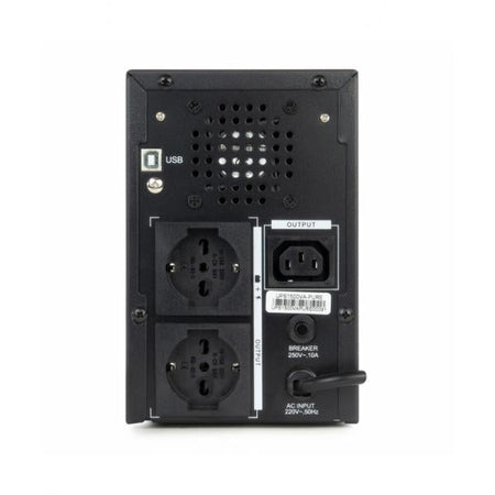 VULTECH UPS1500VA-PURE - GRUPPO DI CONTINUIT LINE INTERACTIVE CON ONDA SINUSOIDALE PURA - LCD - 2 PRESE - 1 PRESA IEC13