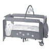 Lettino viaggio janè 6838 t01 duo level toys pieghevole doppia altezza