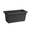 Mediterraneo Rectangular Flower Bin - 110L - 100 cm - Plastica - Antracite