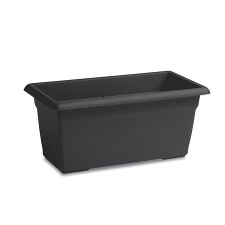 Mediterraneo Rectangular Flower Bin - 110L - 100 cm - Plastica - Antracite