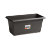 Mediterraneo Rectangular Flower Bin - 110L - 100 cm - Plastica - Antracite