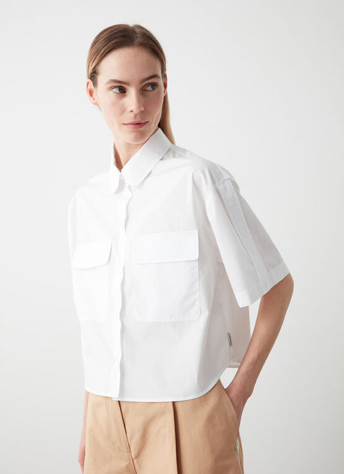 Colmar camicia donna di cotone con tasche applicate cod 8429
