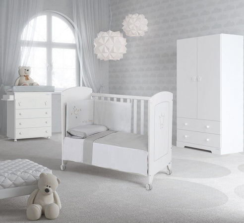 Kit Piumone + Paracolpi Lettino Micuna Valentina