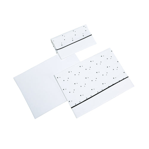 Completo Lenzuola Lettino 120x60 Micuna Claire (3 pezzi)