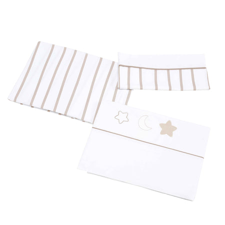 Completo Lenzuola Lettino 120x60 Micuna Bubu (3 pezzi)