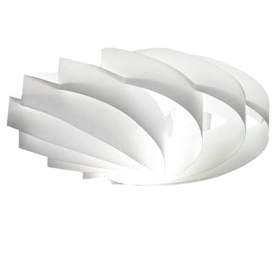 Plafoniera moderna Linea Zero FLAT P E27 LED polilux bianco lampada soffitto