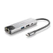 Ngs hub usb-c 4 porte rj45 hdmi usb-c usb 3.0 alluminio - WONDERDOCKSUPRA
