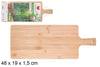 Tagliere Multifunzione in Bambù con Manico 48x19cm