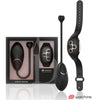 WATCHME ovulo ovetto vibrante in silicone nero con telecomando wireless da polso