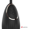 WATCHME ovulo ovetto vibrante in silicone nero con telecomando wireless da polso