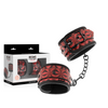 BEGME polsiere fetish in morbido neoprene colore rosso e nero