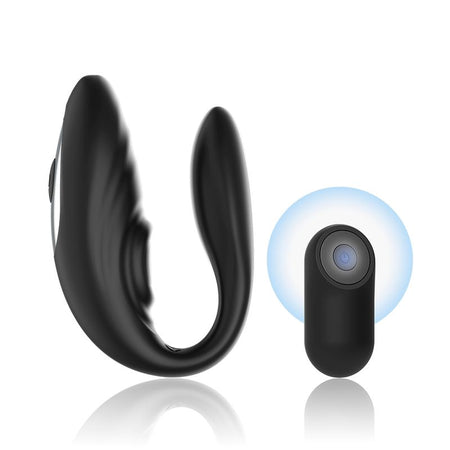 BRILLY GLAM gioco di coppia in silicone con telecomando ricaricabile USB