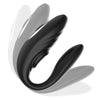 BRILLY GLAM gioco di coppia in silicone con telecomando ricaricabile USB