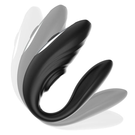 BRILLY GLAM gioco di coppia in silicone con telecomando ricaricabile USB