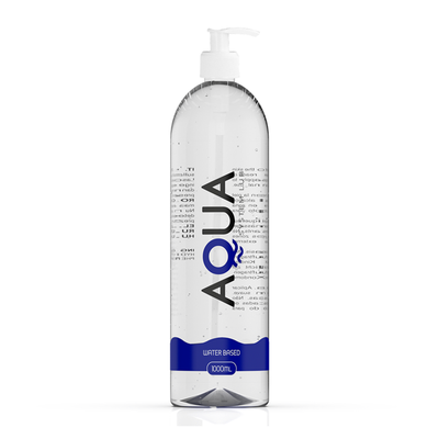 AQUA lubrificante intimo a base acqua in flacone da un litro con dosatore 1000 ml