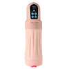 XISE masturbatore maschile realistico con vagina morbida vibrante in silicone ricaricabile USB