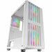 Case computer desktop ATX Mars Gaming MCVAULTW Bianco