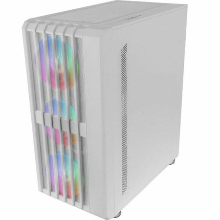 Case computer desktop ATX Mars Gaming MCVAULTW Bianco